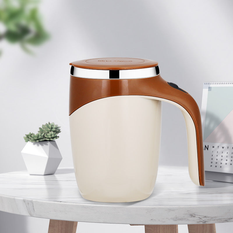 Rechargeable Model Automatic Stirring Cup Coffee Cup High Value Electric Stirring Cup Lazy Milkshake Rotating Magnetic Water Cup